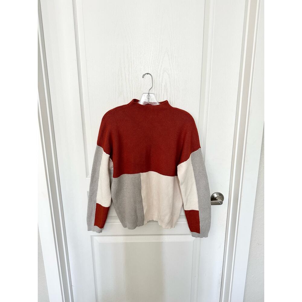 Roolee Color Block Pullover Sweater Size Multicol… - image 4